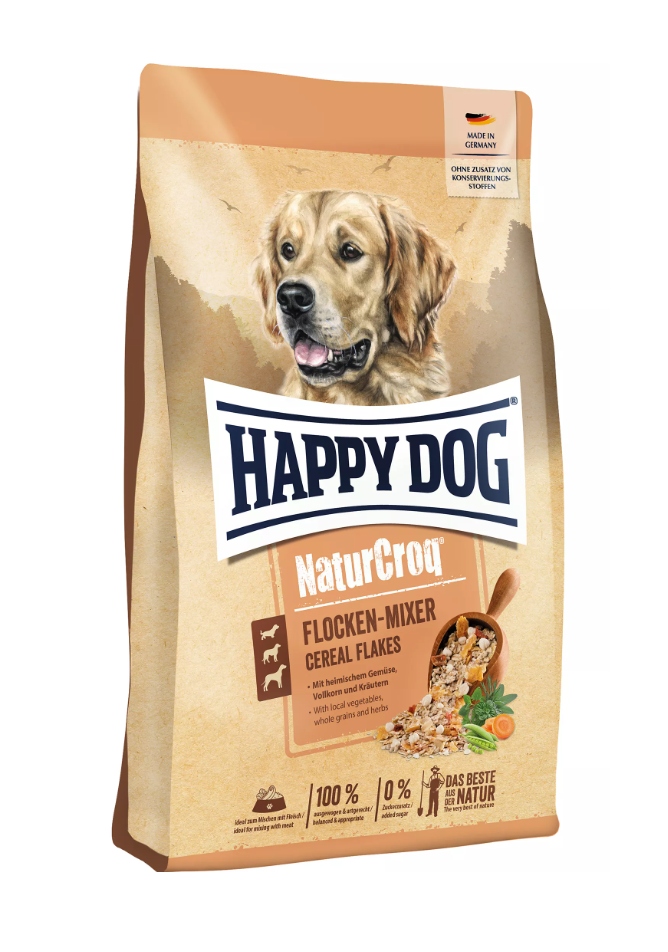 Levně Happy Dog Premium NaturCroq Flocken Mixer, cereálie 10 kg