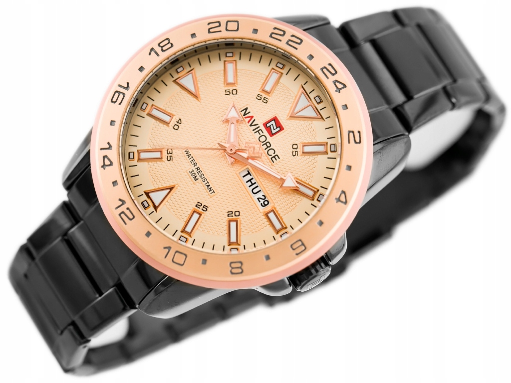 

Zegarek męski Naviforce zn064e +box +grawer