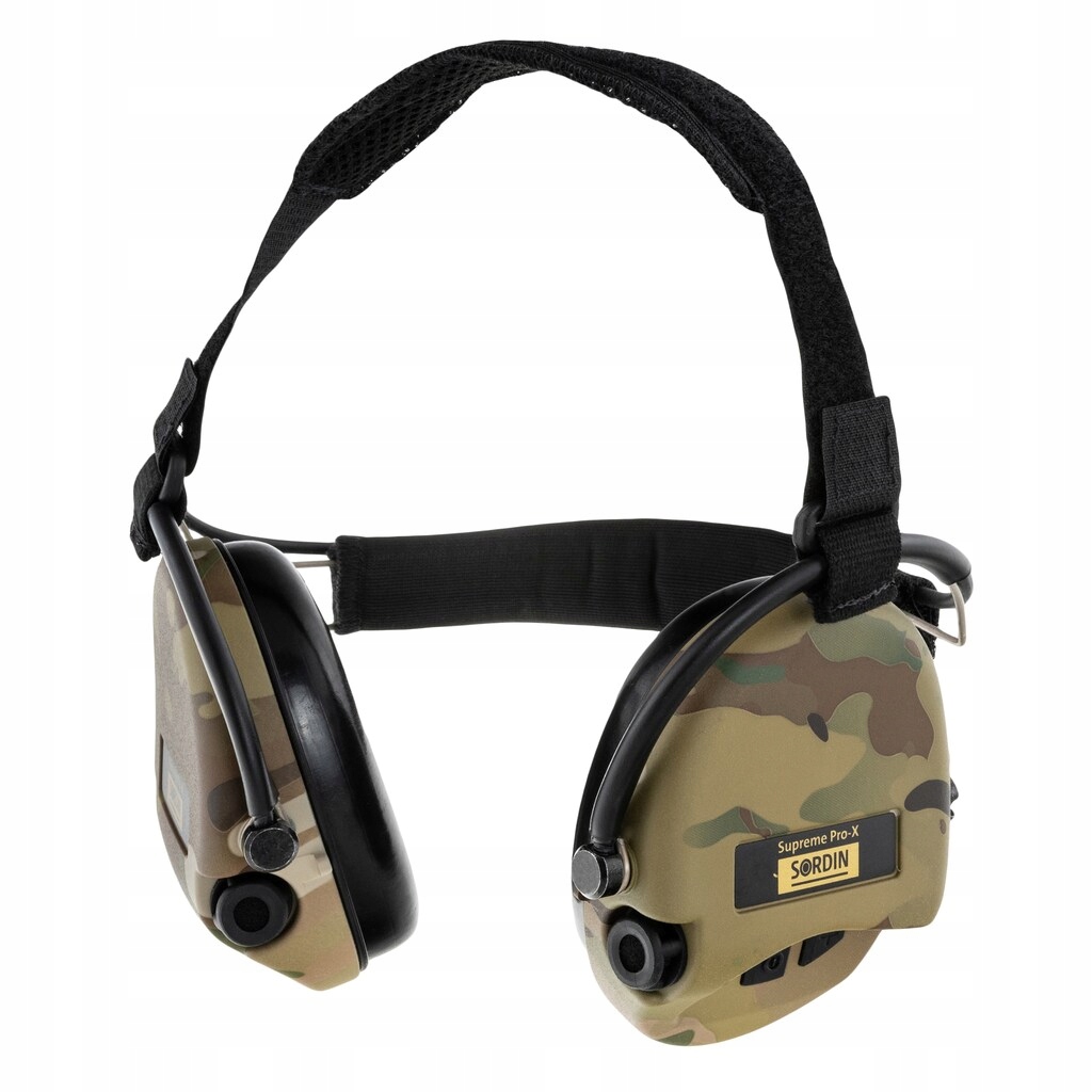 Aktivní chrániče sluchu maskáčový Sordin Supreme Pro-X Neckband MultiCam