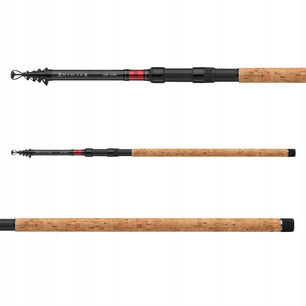 Wędka Daiwa Ninja x Tele Carp 3,60m 3,00lbs Na Karpia, Na Szczupaka