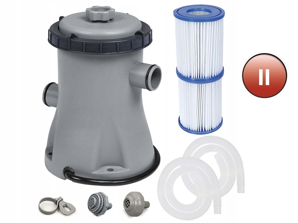 

Pompa Filtrująca Do Basenu 2m3/h Bestway + Filtr