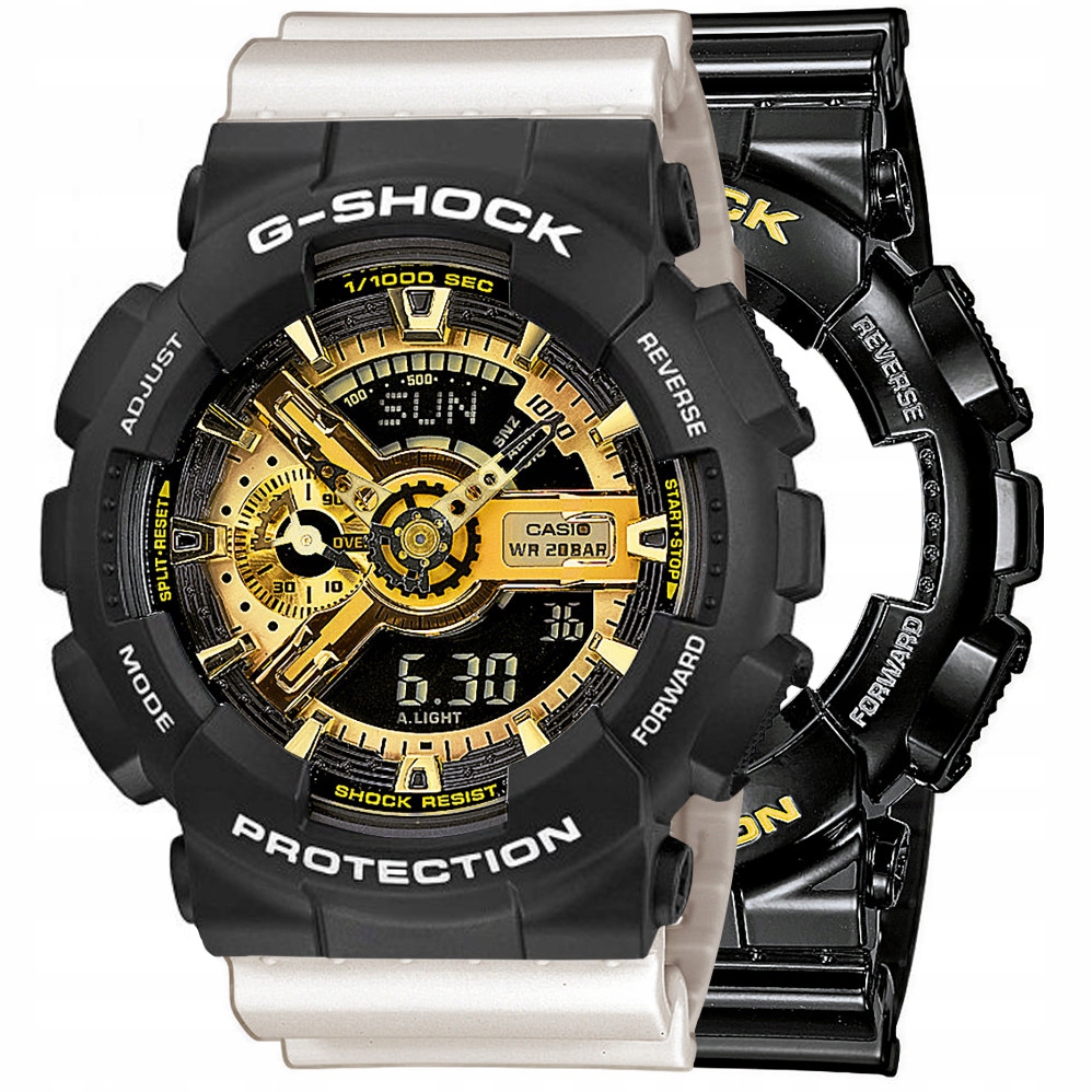 Sada G-shock GA-110GB-1AER Černá Bílá