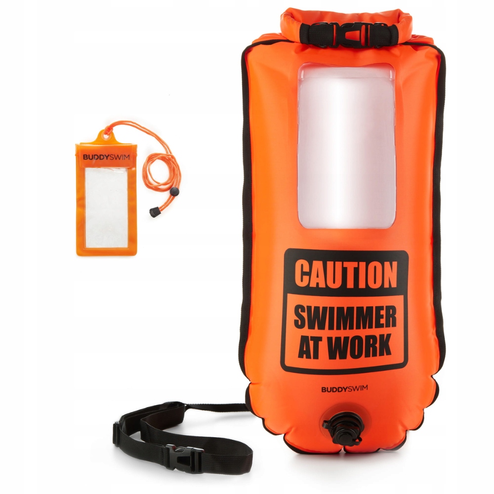 BuddySwim Zajišťovací plavecká bójka 28 l Smartphone pouzdro na telefon