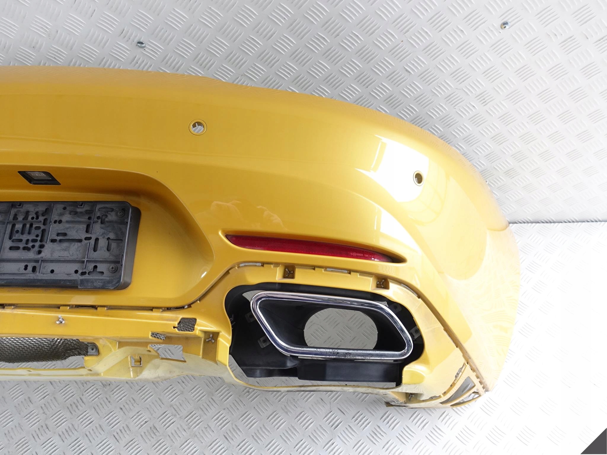 MERCEDES AMG GT 190 bumper exhaust pipe rear part 4xPDC