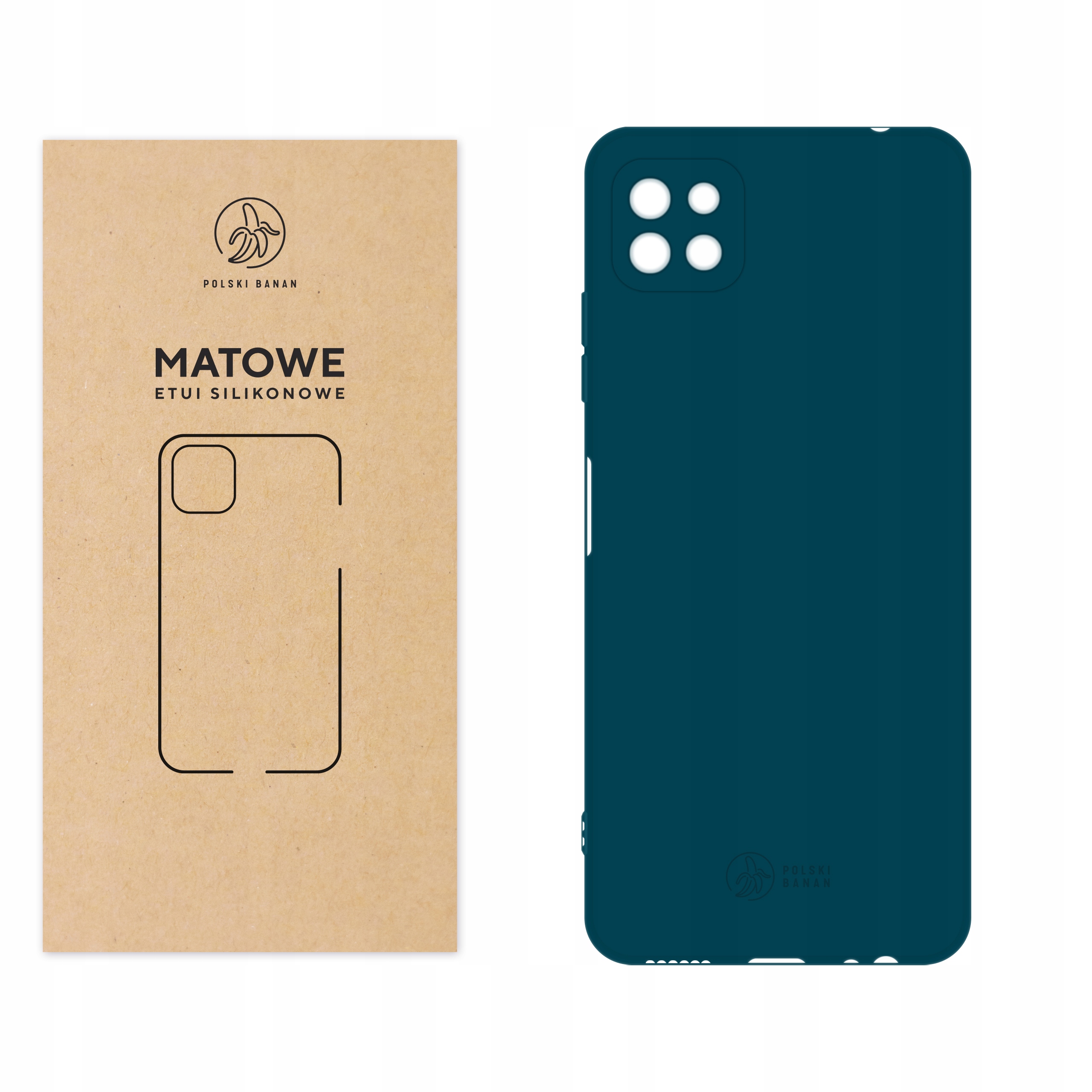 

Etui Matowe do Samsung A22 5G morskie
