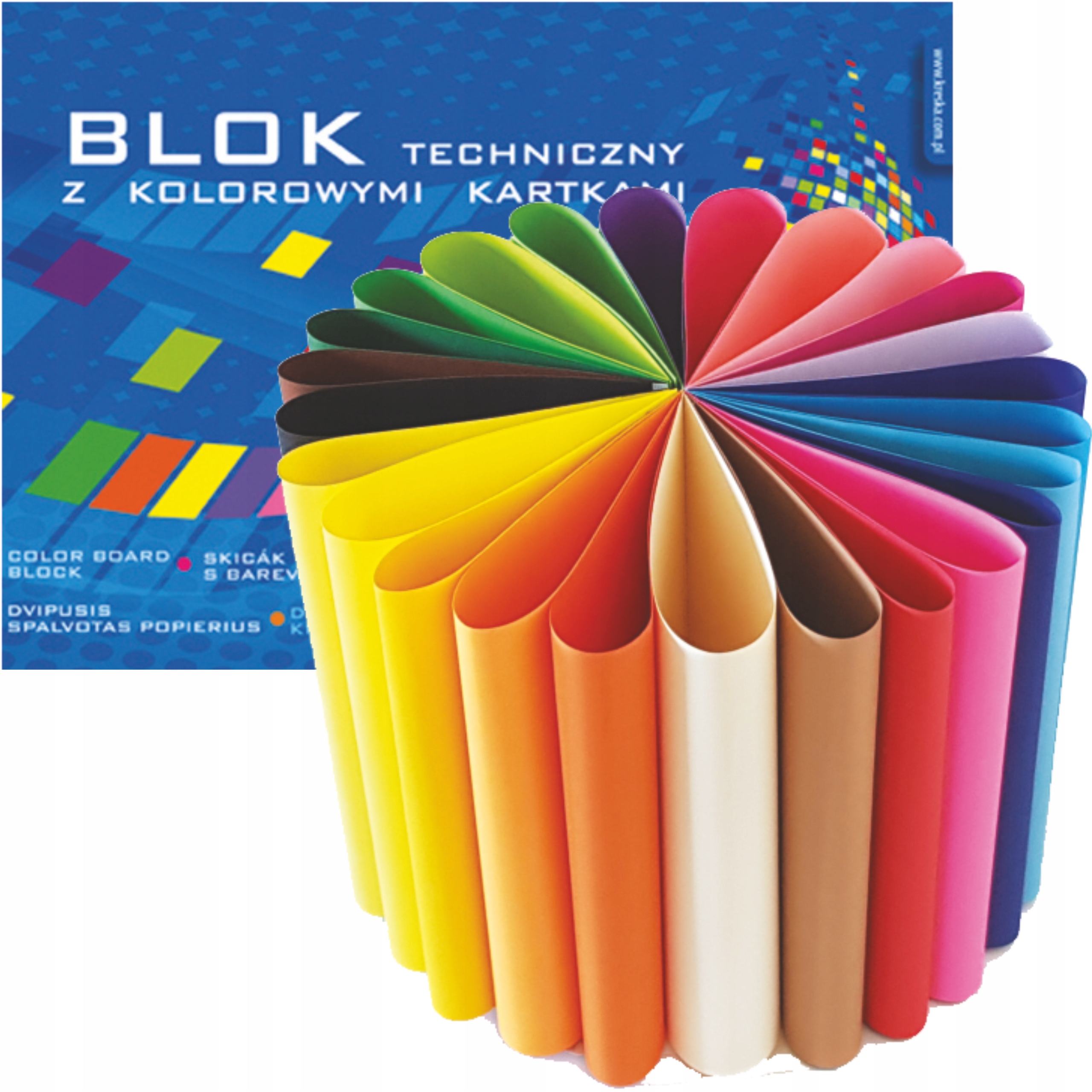 

Blok techniczny A5 Superior kolorowy