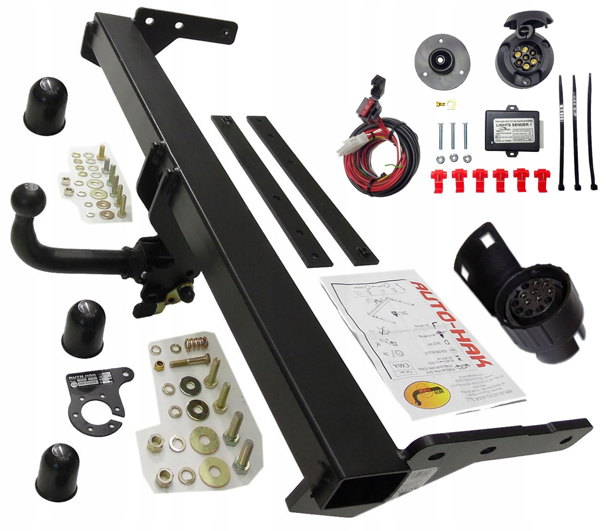 

Hak HOLOWNICZY+MODUŁ+7PIN13P Ford Kuga MK2 II od13