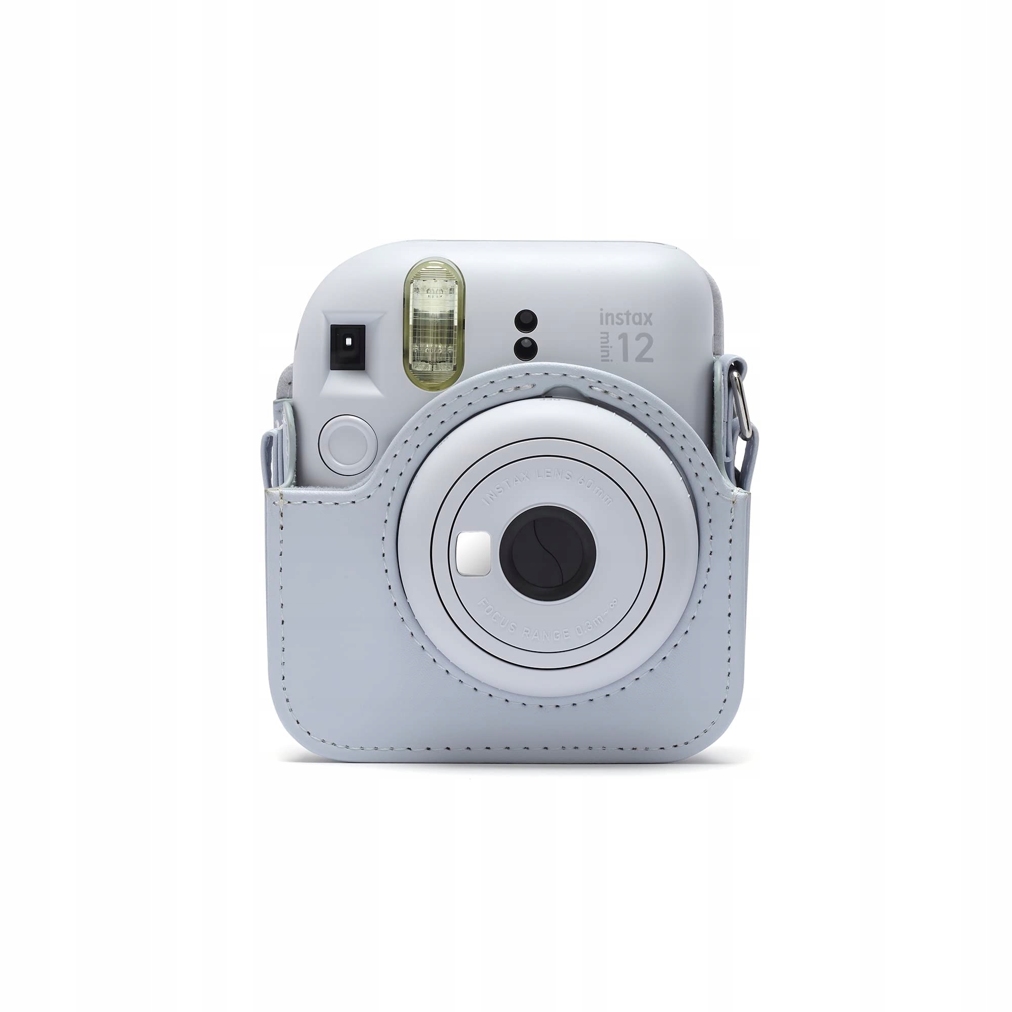 INSTAX Mini 12 Aparat Fotograficzny Pokrowiec Biały Poliuretan — miniatura 3