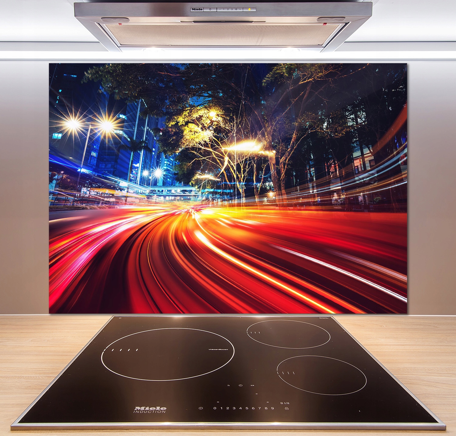 

Panel do kuchni Prędkość w mieście 100x70 + Klej