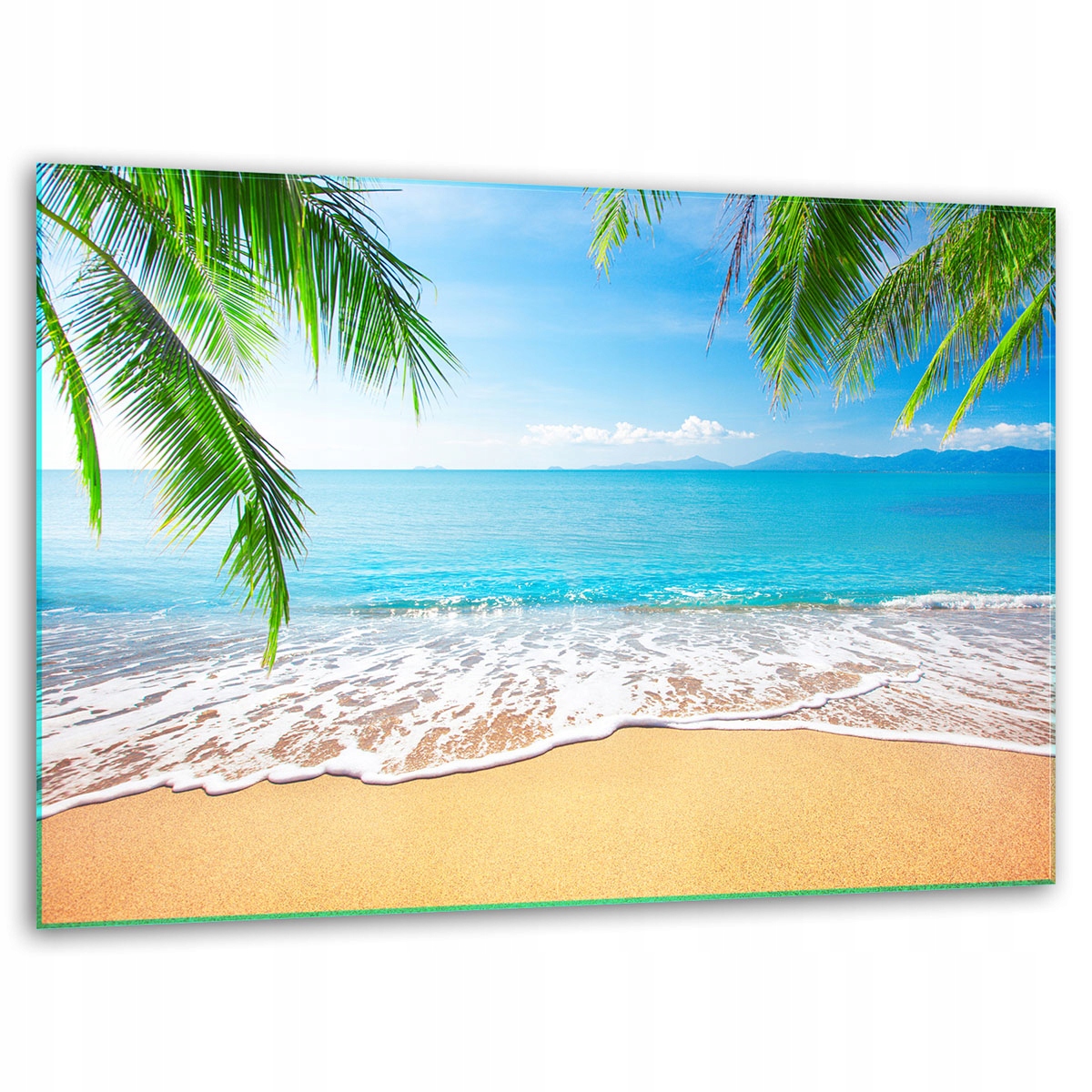 

Szklana Deska Do Krojenia Podstawka 40x30 Plaża