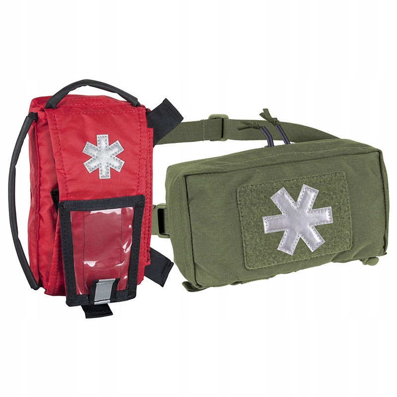 Lékárnička s bederní taškou Helikon Modular Individual Cordura Green