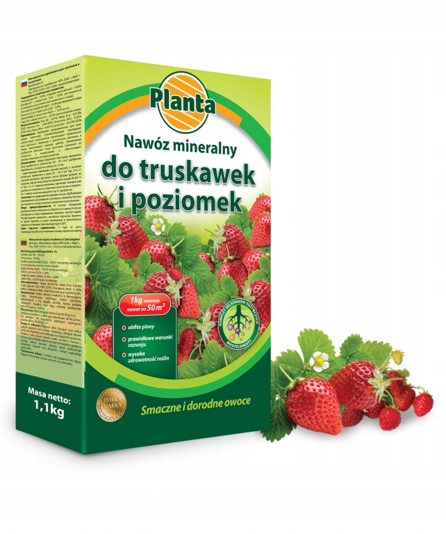 

Planta Nawóz mineralny do truskawek i poziomek 1kg