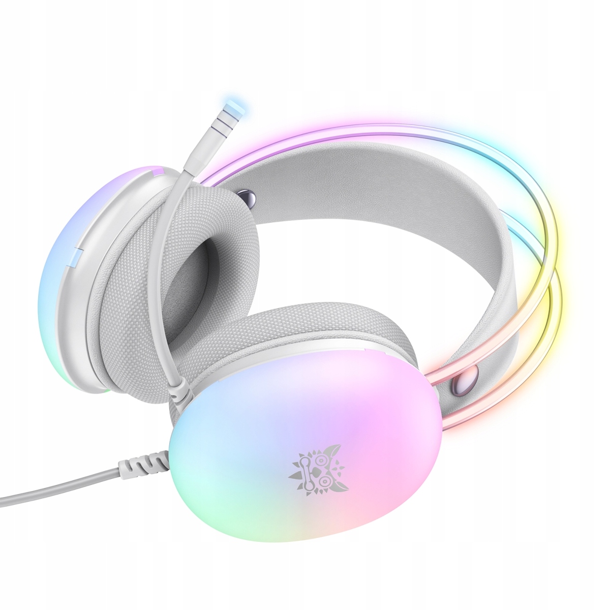Słuchawki gamingowe z mikrofonem RGB Onikuma X25, przewodowe, nauszne Mikrofon tak