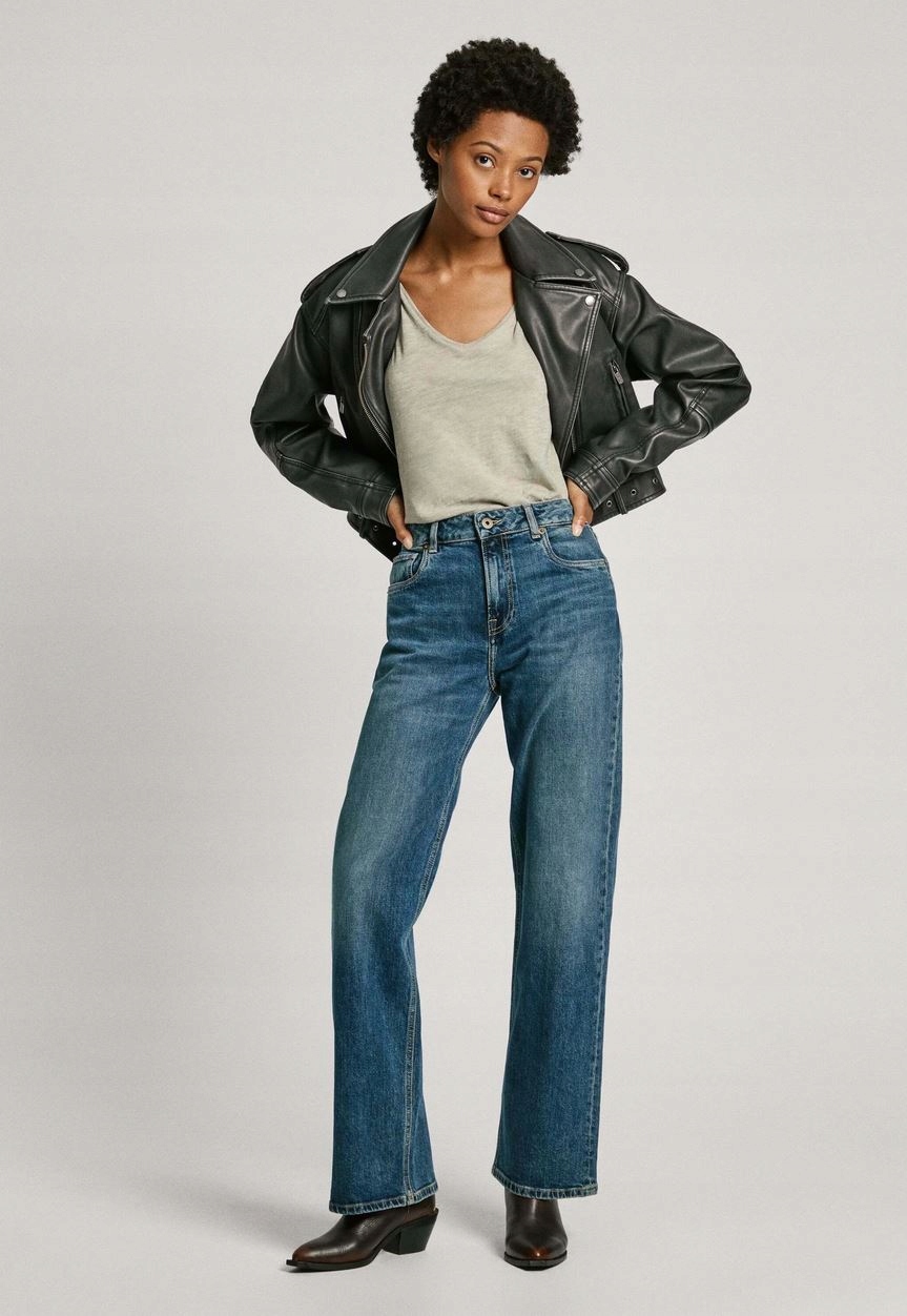 Dámské džíny Pepe Jeans Straight Fit W 25 L 30 denim L35_253