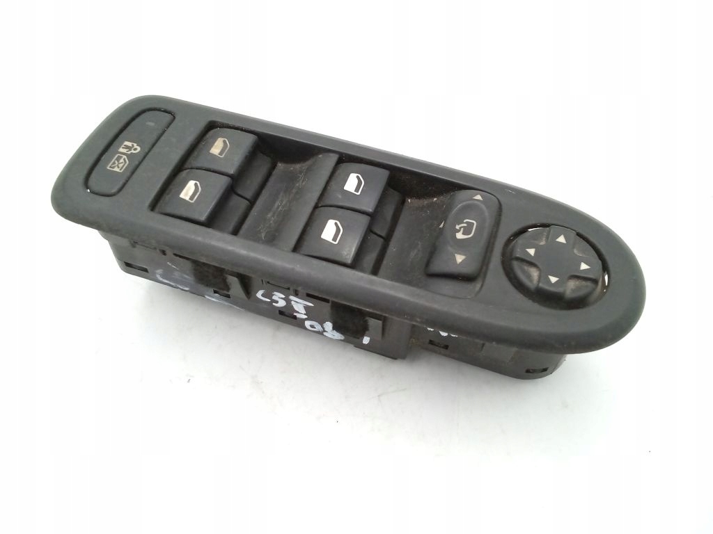 Citroen C5 II panel window control switch of mirrors