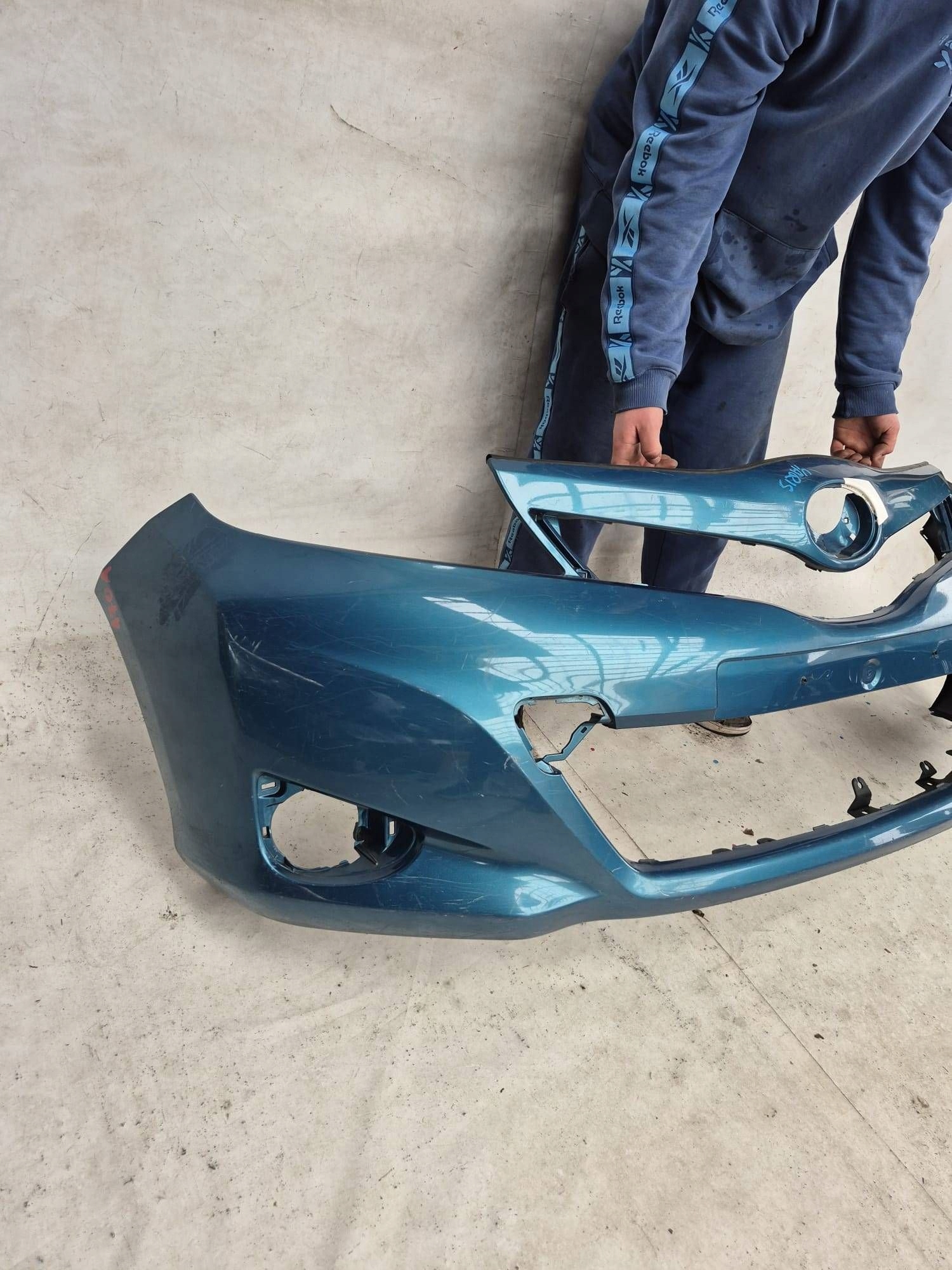 TOYOTA YARIS III 3 11-14 bumper front front