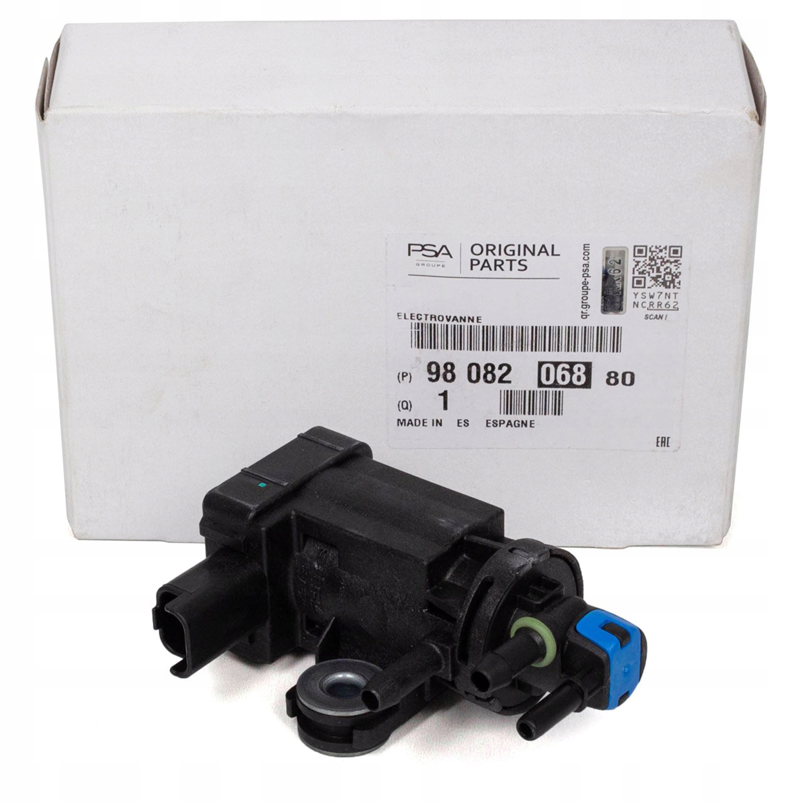 Elektrozawór turbiny CITROEN C5 C4 JUMPY III 2.0 HDI