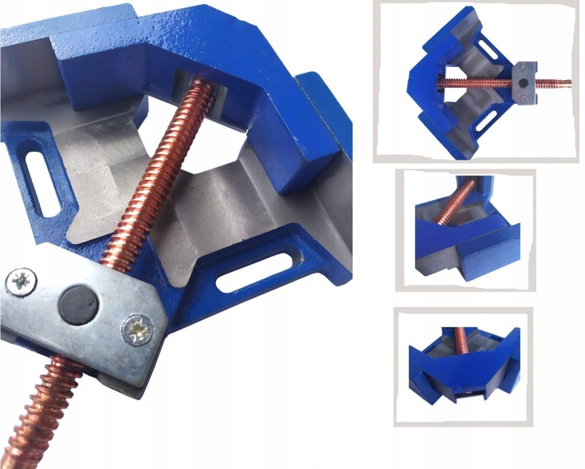 Imadło kątowe spawalnicze ścisk prfesjonalne 35/80