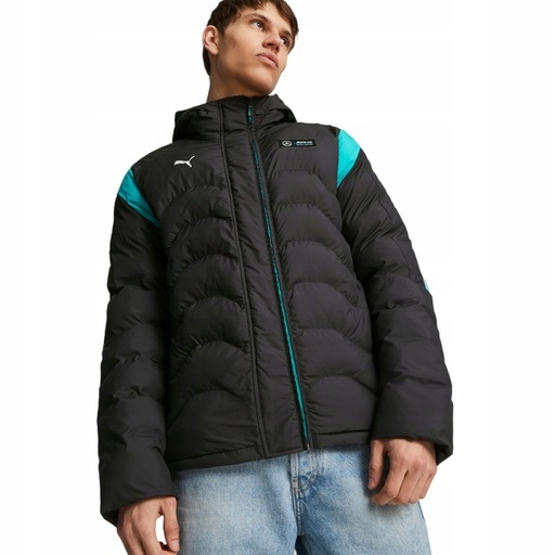 Puma Pánská Bunda MAPF1 MT7 Ecolite Padded Jacket Černá vel. L