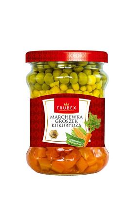 Frubex Zeleninová směs Mrkev Hrášek Kukuřice Vysoká kvalita