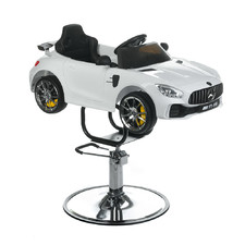 Dětské kadeřnické křeslo Mercedes bílé