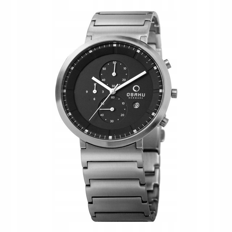 Pánské Hodinky Obaku Denmark V147GCBSC1 stříbrný náramek