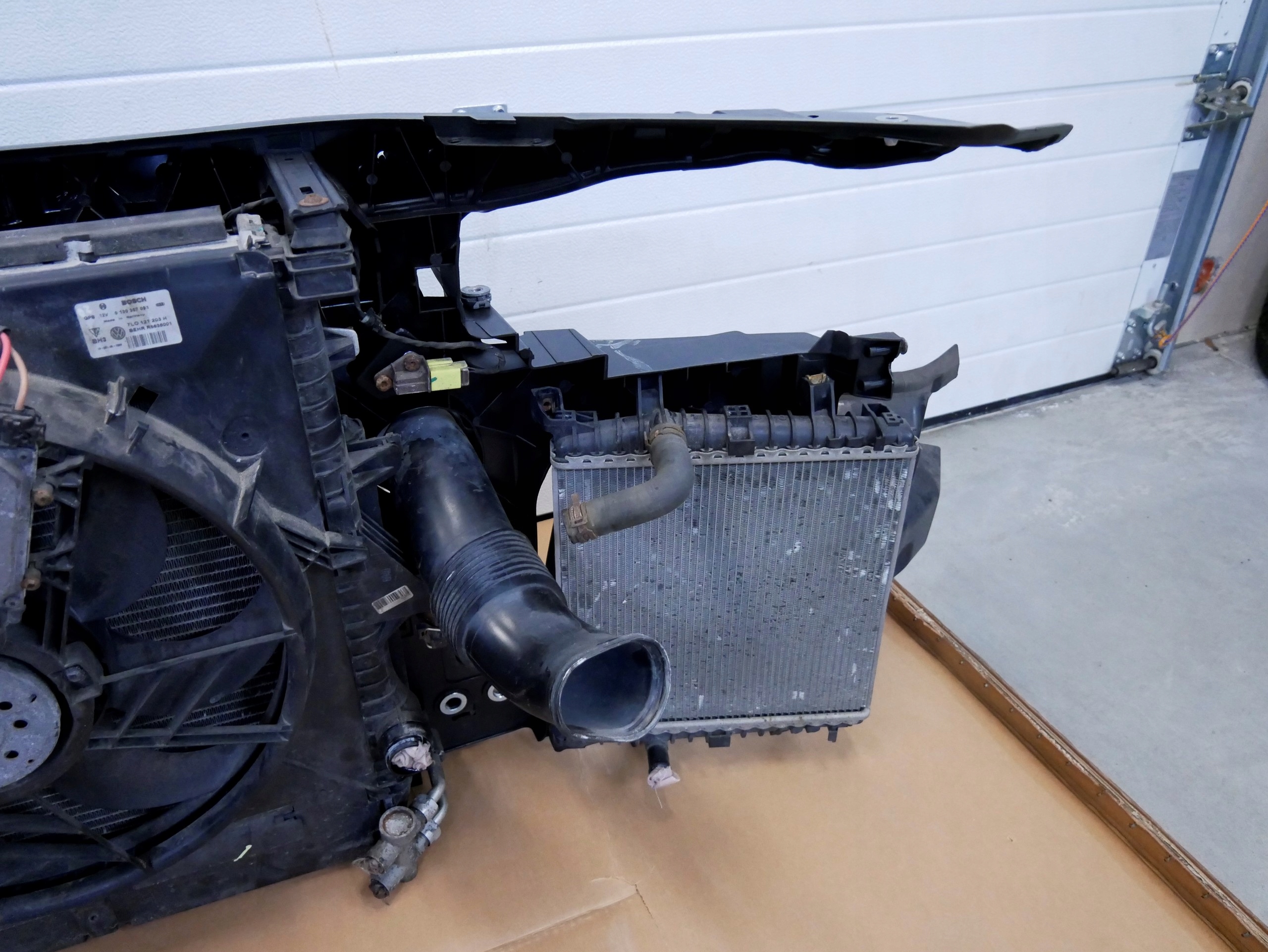 Komplet chłodnic wentylatory pas przedni AUDI Q7 LIF 4L0 3.0 TFSI Typ samochodu Samochody osobowe