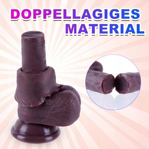 DILDO KING Realistyczny Czarny Dildo 28cm Silikonowy Z Przyssawką — miniatura 6
