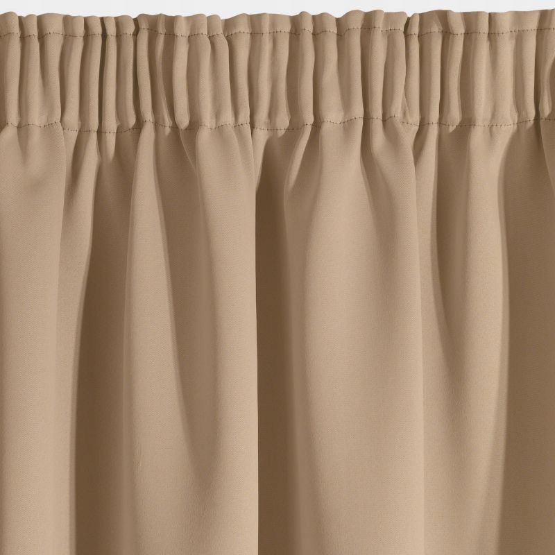 GOTOWE ZASŁONY GRUBE MATOWE 135X270 ZACIEMNIAJĄCE Marka Eurofirany