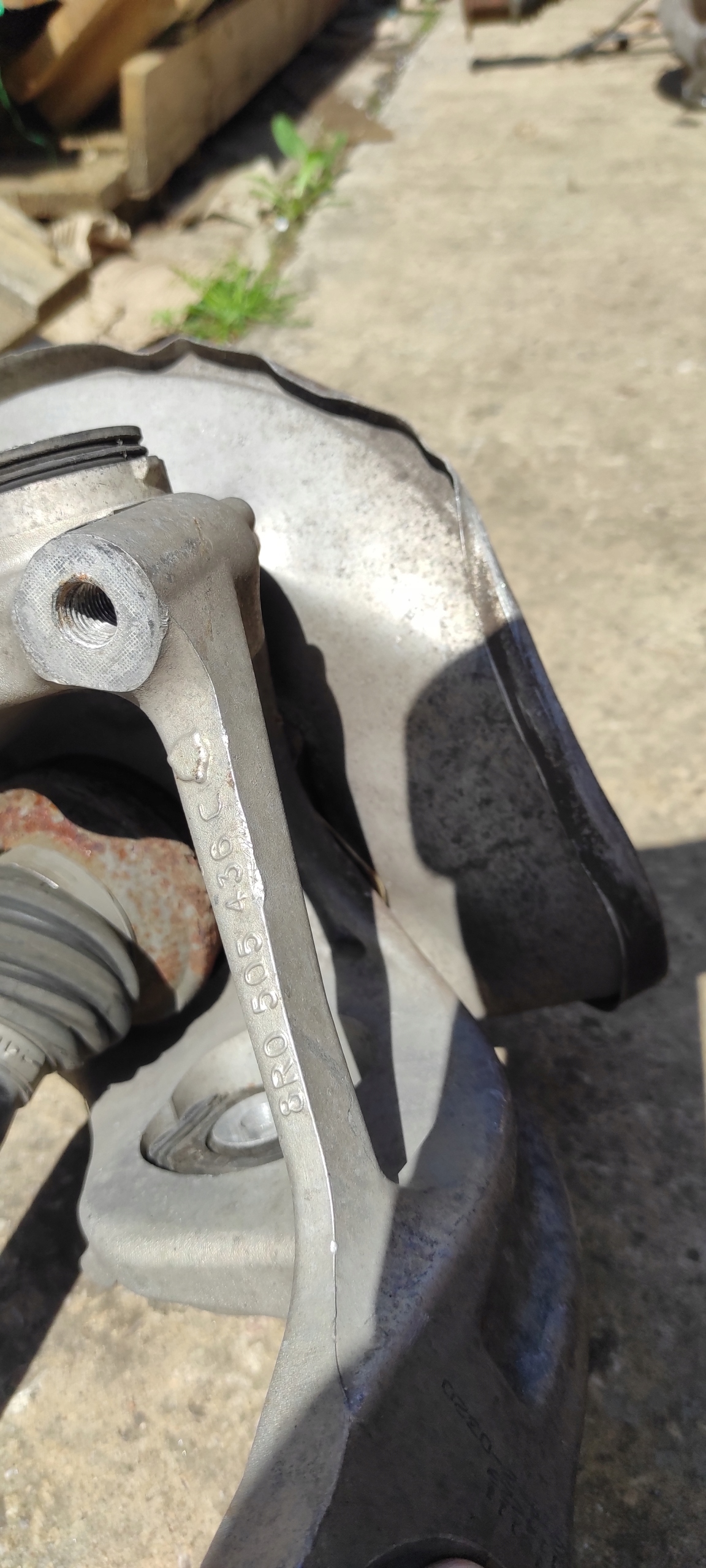 swing rear part right Audi Q5 8R 8R0505436C