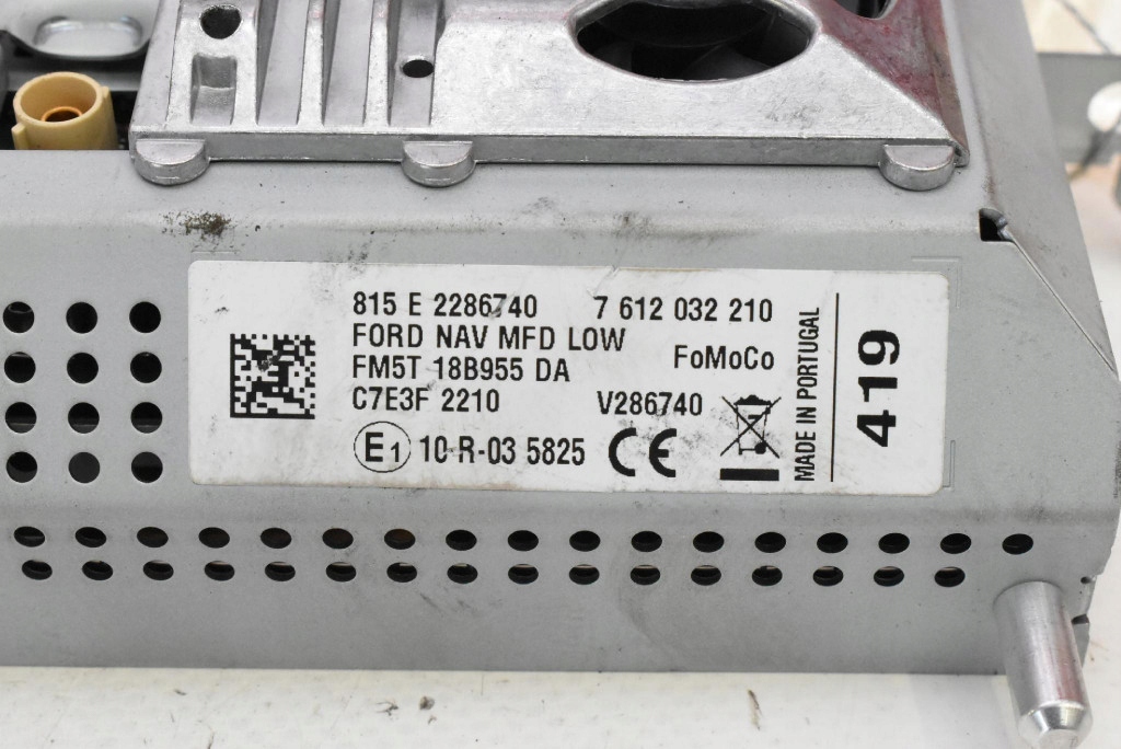 RADIO display player PANEL CD AUX AM5T-18C815-RN FORD C-MAX MK2 10-15
