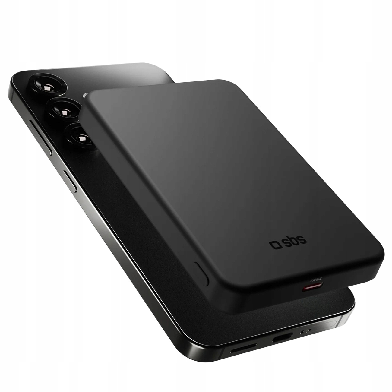 Bezdrátová Powerbanka Mag Power QI2 5000MAH Magsafe Usb-c Pd 20W Černá