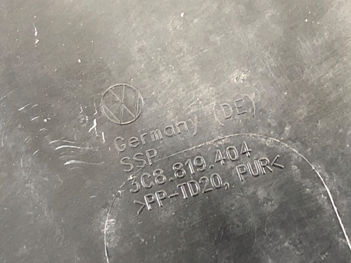 PODSZYBIE VW CC B7 3C8819404 Sportowy/Coupe 11-16 Numery katalogowe zamienników 3C8819404