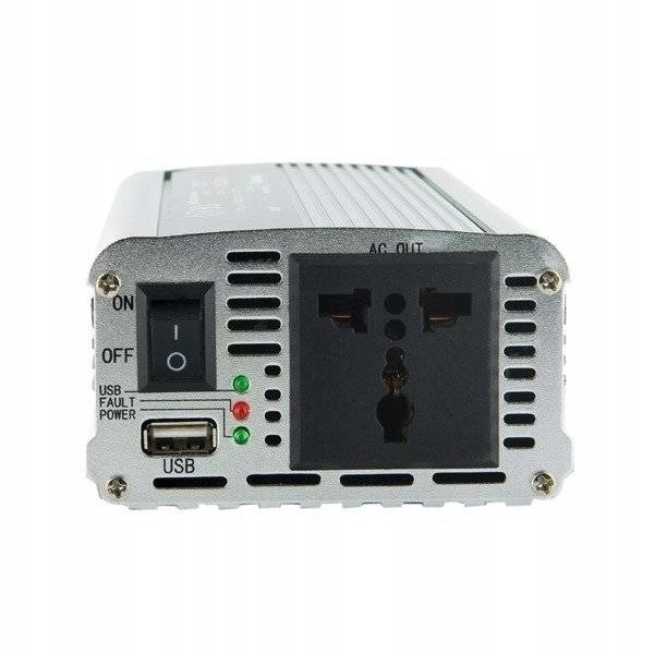 

Przetwornica samochodowa 350/700W 24V-230V z Usb
