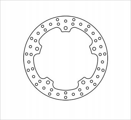 Trw Brzdový kotúč MST331