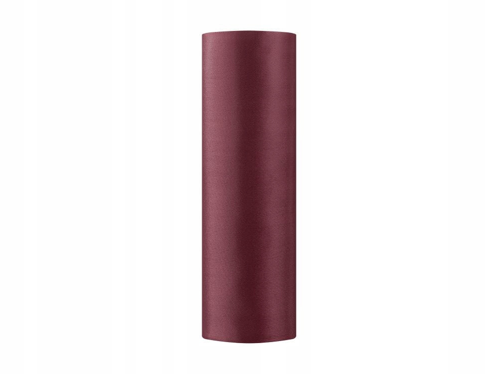 

Satyna bordowa materiał 16cm x 9m 1 rolka