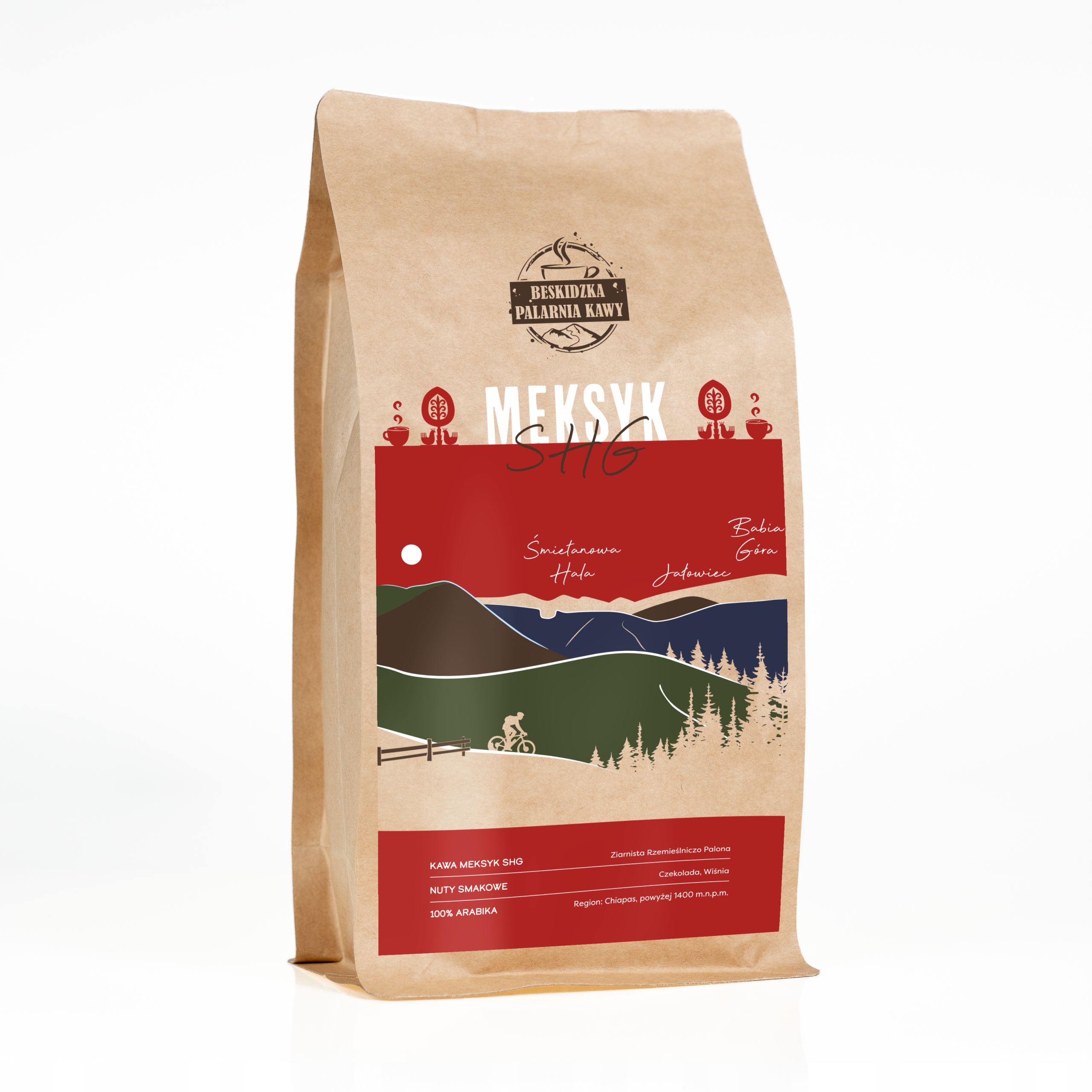 Levně Čerstvě Pražená Káva Zrnková Mexiko Shg 500 g Peru Shb 500 g 100% Arabica