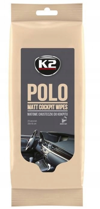 

Chusteczki do kokpitu K2 Polo Matt K425 24 sztuki