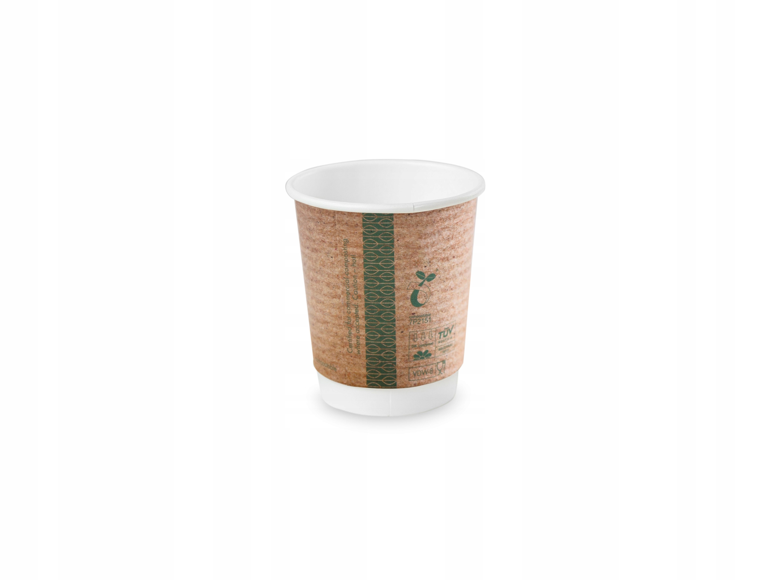 

Kubki dwuściankowe do kawy 250ml, śr. 80 mm 25 szt