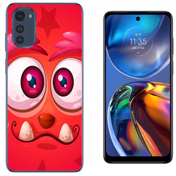 

Etui Silikon Do Motorola Moto E32 Szkło 9H