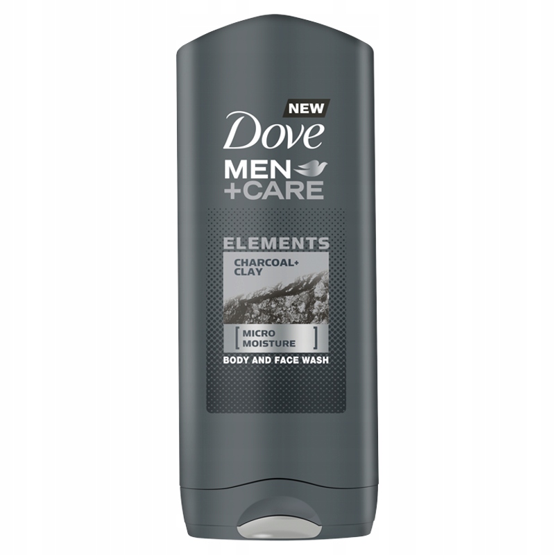 DOVE MEN+CARE ELEMENTS CHARCOAL CLAY 400ML