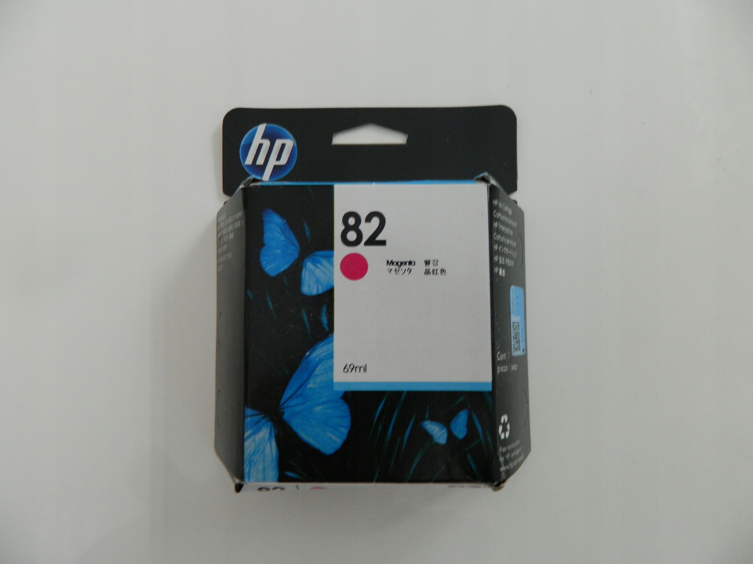 Originálny Atrament Hp 82 Magenta C4912A 69 ML