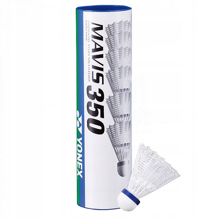 Lotki Do Badmintona 6 Szt Białe Nylonowe Mavis 350 White Yonex