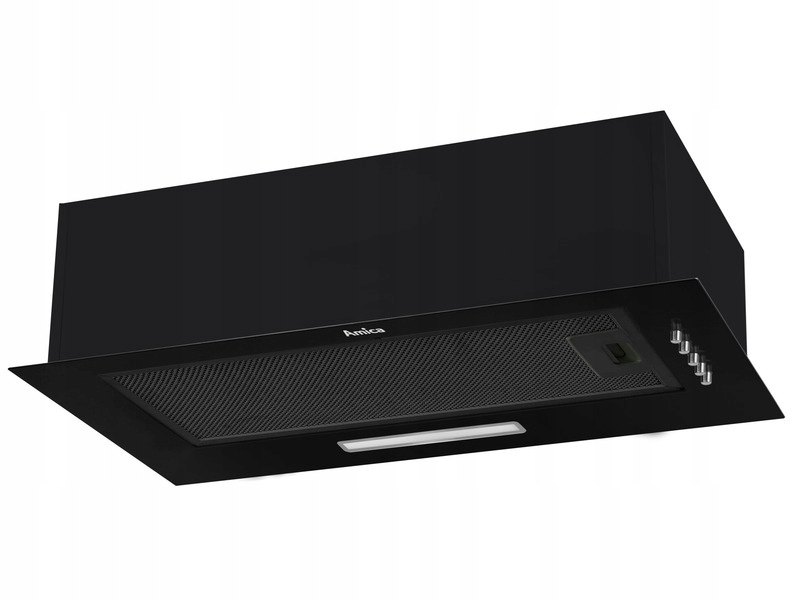 Okap podszafkowy AMICA OMP6211B Czarny Model OMP 6211B