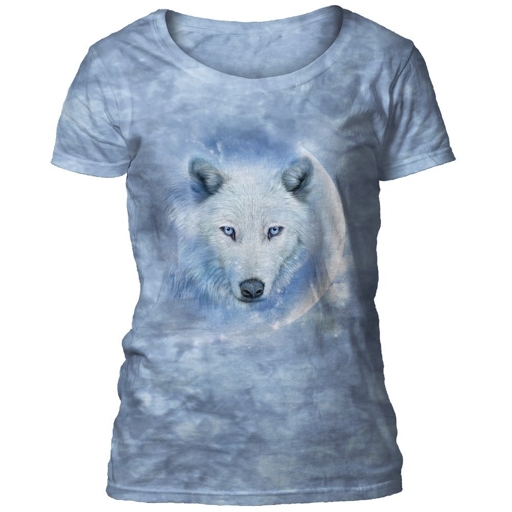 White Wolf Moon The Mountain Dámská 2XL