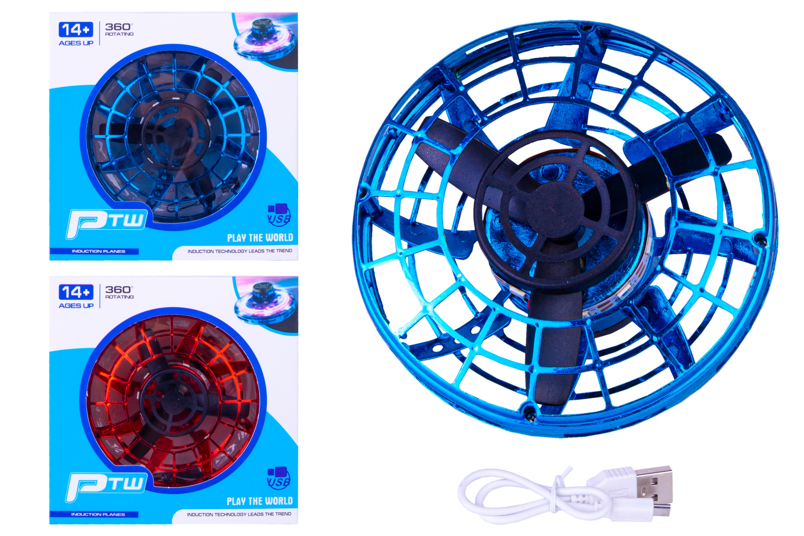 

Flynova latający Fidget Spinner Dron Ufo- Led