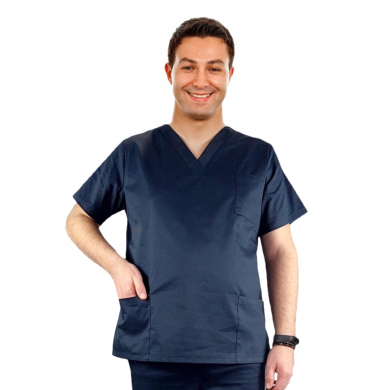 

Bluza medyczna Elastycz. męska kolor granat r.XL