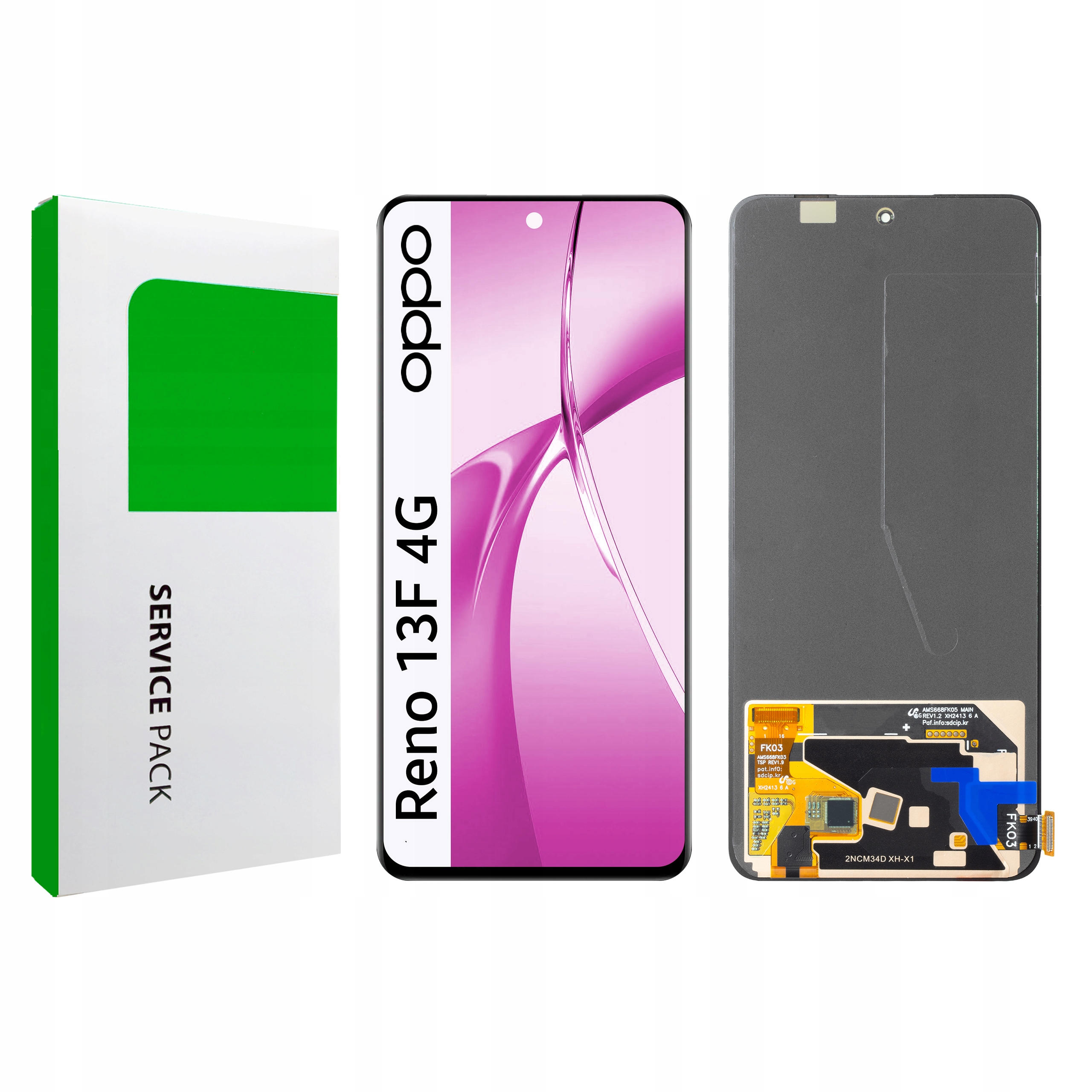 Displej pro Reno 13 F 4G Originál Zila LCD displej Panel