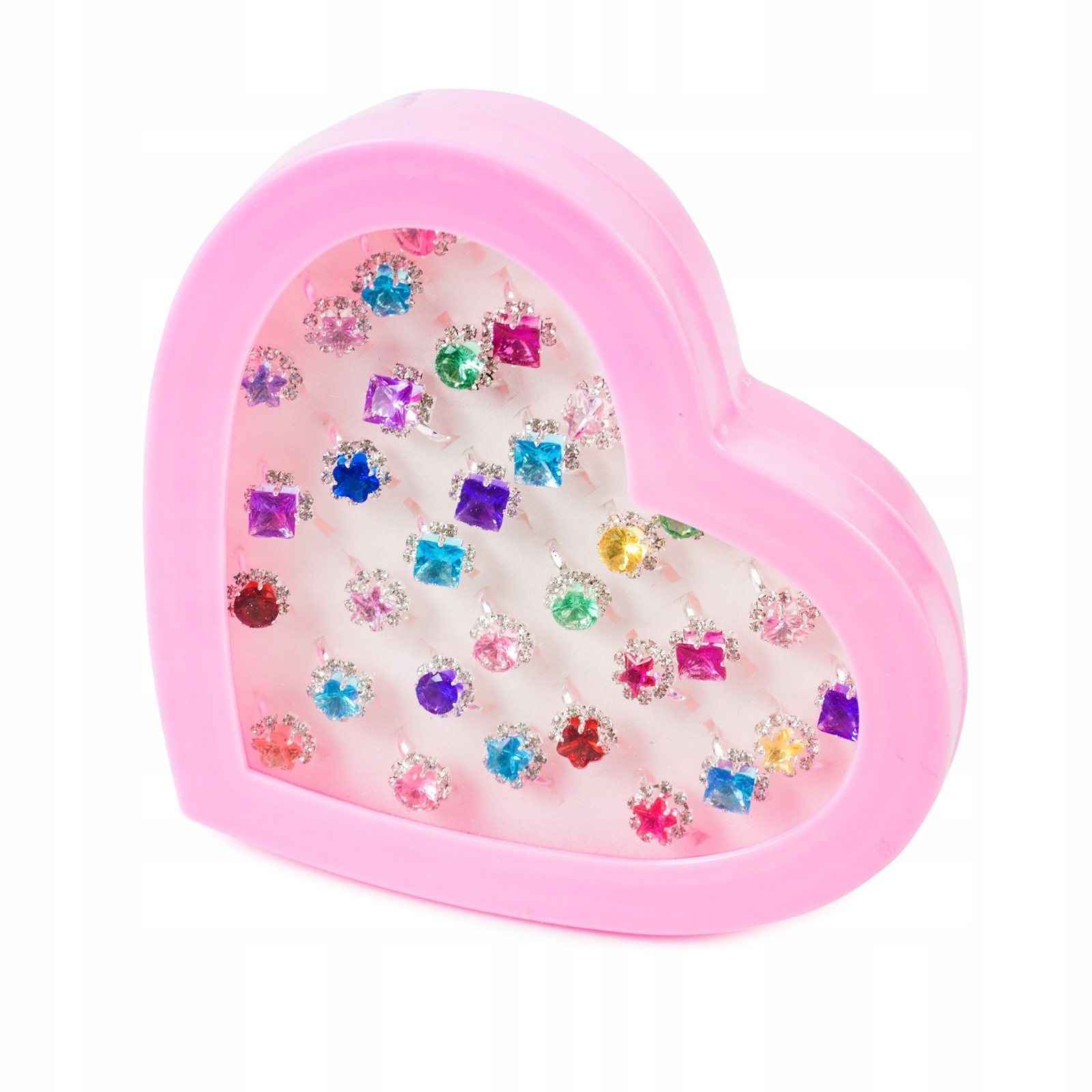 BIŻUTERIA PIERŚCIONKI DLA DZIEWCZYNKI zestaw BOX EAN (GTIN) 5905159542195