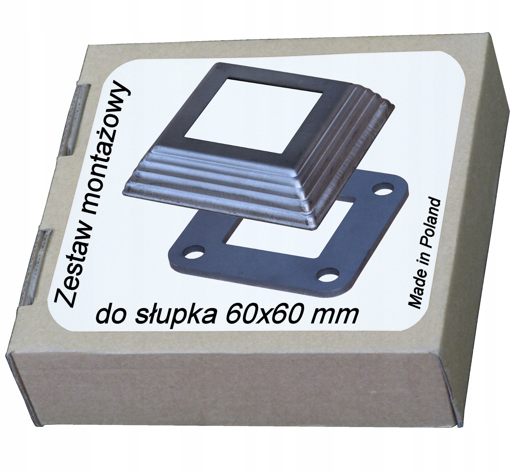 

Zestaw montażowy do słupka 60x60, Marka Maskownica